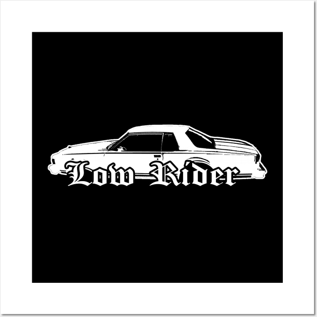 Lowrider Caprice Landau Coupe Classic Wall Art by Black Ice Design